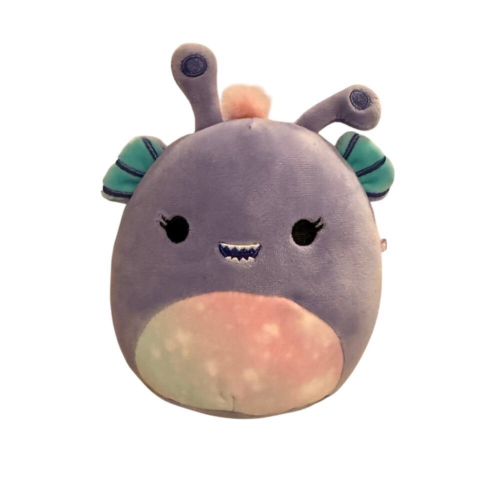 Squishmallows Kellytoy Roboyo Purple Water Alien Plush Figure Ultrasoft Plush